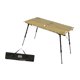 thumbnail image 4 of Mesa de campamento con bolsa de almacenamiento muebles de campamento compacta mesa plegable resistente Marrón claro, 4 of 8