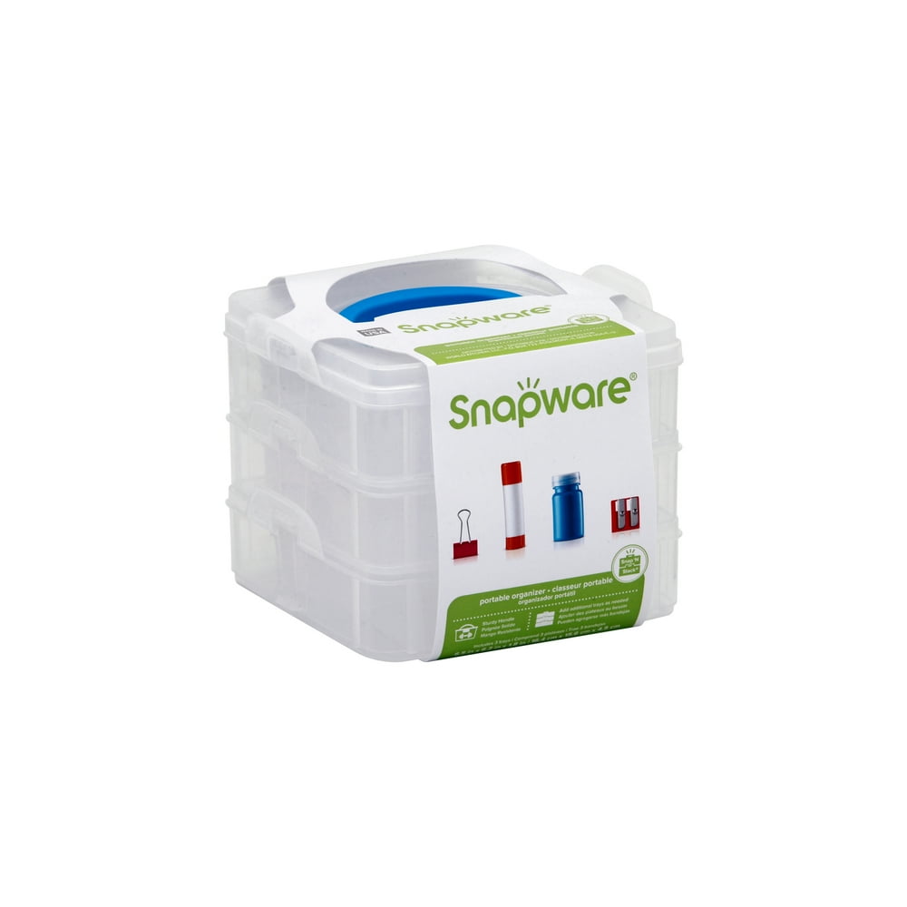 Snapware Snap N Stack 5.3 in. H x 6.7 in. W x 6.0 in. D Stackable