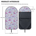 thumbnail image 7 of XYZCANDO Watercolor Sea Turtle & Coral Pattern Car Seat Towel Cover Sweat Towel, for Truck Seat Van Bucket Seat Suitable for Trucks Vans, 7 of 7