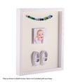 thumbnail image 2 of ArtToFrames 12x16 Inch Shadow Box Picture Frame, with a Satin White 1 Wide Shadowbox frame and Off White Mat Backing (4655), 2 of 7