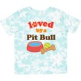thumbnail image 3 of Inktastic Pit Bull Loved by a (dog Breed) Boys or Girls Toddler T-Shirt, 3 of 5