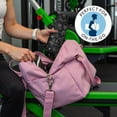 thumbnail image 5 of Black White Halloween Skull Bat Moon Pattern Hot Yoga Mat Towel Non Slip for Hot Yoga - Quick-Drying Yoga Mat Cover with 4 Corner Pockets with Travel Bag - Hot Yoga Towel Non Slip 74"x26", 5 of 6