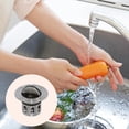 thumbnail image 2 of Filtro De Drenaje Lavabo Universal Rebote Filtro De Drenaje Fregadero Tapón De Drenaje Para Baño De Cocina Advancent HA035668-00, 2 of 6
