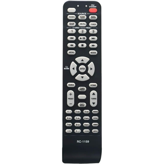 Mando a distancia de repuesto RC-1159 para reproductor de audio en red Denon DNP-720AE PMA-520AE