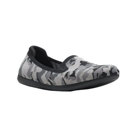 

Cloudsteppers by Clarks Carly Dream Women s Slip On Flats Black Camo Size 12