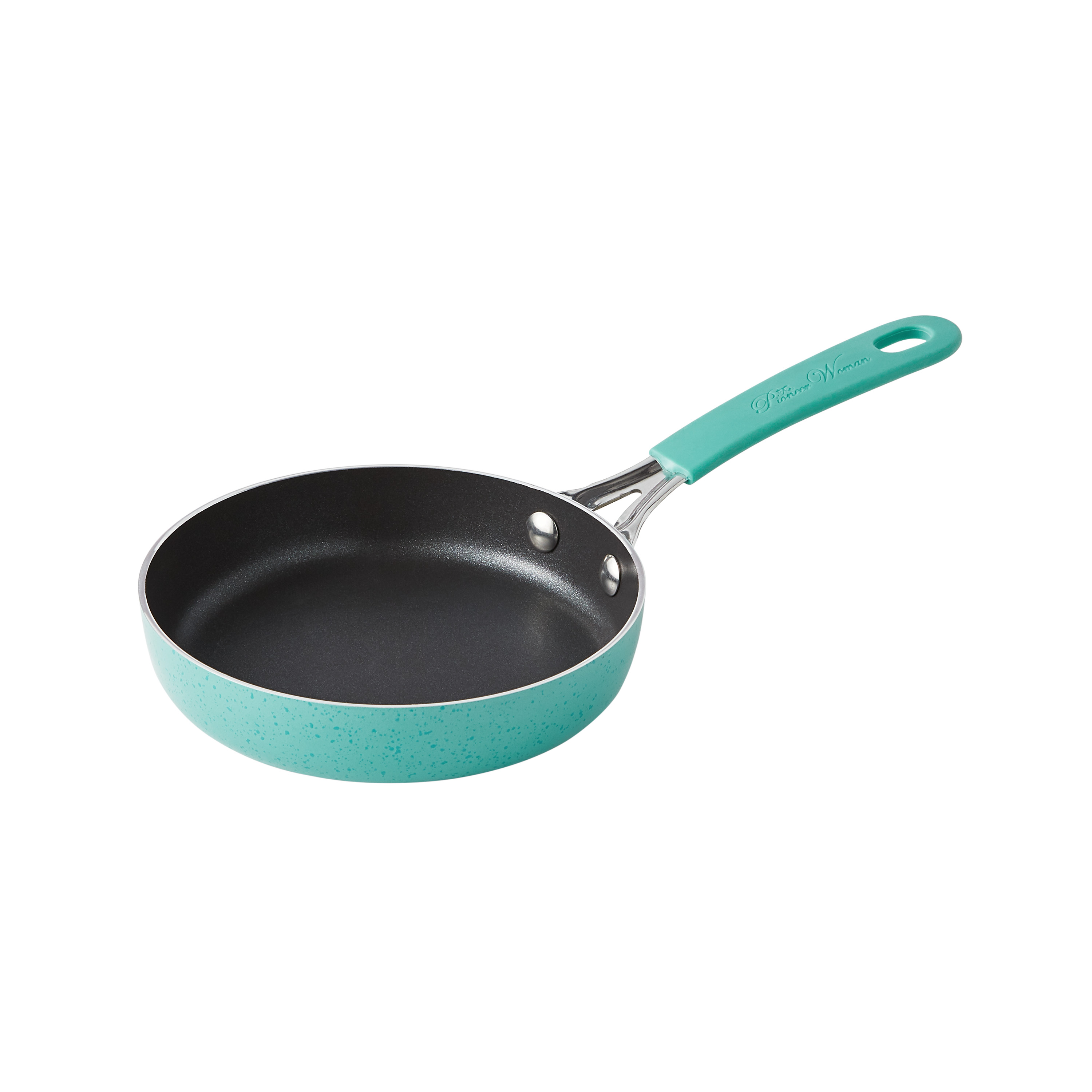The Pioneer Woman Blooming Bouquet Aluminum Nonstick 19-Piece Cookware Set, Teal - image 9 of 11