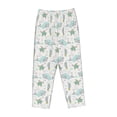 thumbnail image 6 of Uemuo Whale And Turtle Pattern Women's Wide Leg Palazzo Lounge Pants with Pockets Light Weight Loose Comfy Casual Pajama Pants-Large, 6 of 9