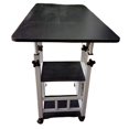 thumbnail image 3 of GROWTH TANK Bedside Table with Wheels Height Adjustable Durability, 360 Degree Rotation Movable Laptop Side Desk, Practical for Dormitory 60cmx40cm, 3 of 9