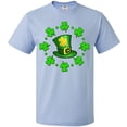 thumbnail image 3 of Inktastic St. Patricks Day Shamrocks and Hat T-Shirt, 3 of 5