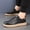 Black, variant on Men's Casual Fashion Sneakers  Low Top Platform Skate Shoes Comfortable Slip-On Walking Shoes with Elastic Laces Non-Slip Sole for Daily Work Travel Streetwear. |