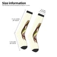 thumbnail image 2 of Sikiie Largemouth Bass Fish (3) Knee Socks, High Socks Long Stretchy Sock Women Knee High Stocking, Long Socks for Women, 2 of 6