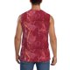 thumbnail image 4 of Fotbe Abstract Red Marble Men's Camiseta sin Mangas Estampada para Hombres, Playera Casual para Gimnasio, Entrenamiento, Playa-X-Large, 4 of 7