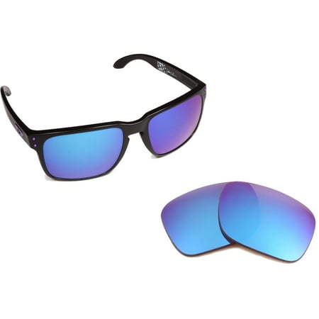 Replacement Lenses Compatible with OAKLEY Holbrook Polarized Ice Blue Mirror