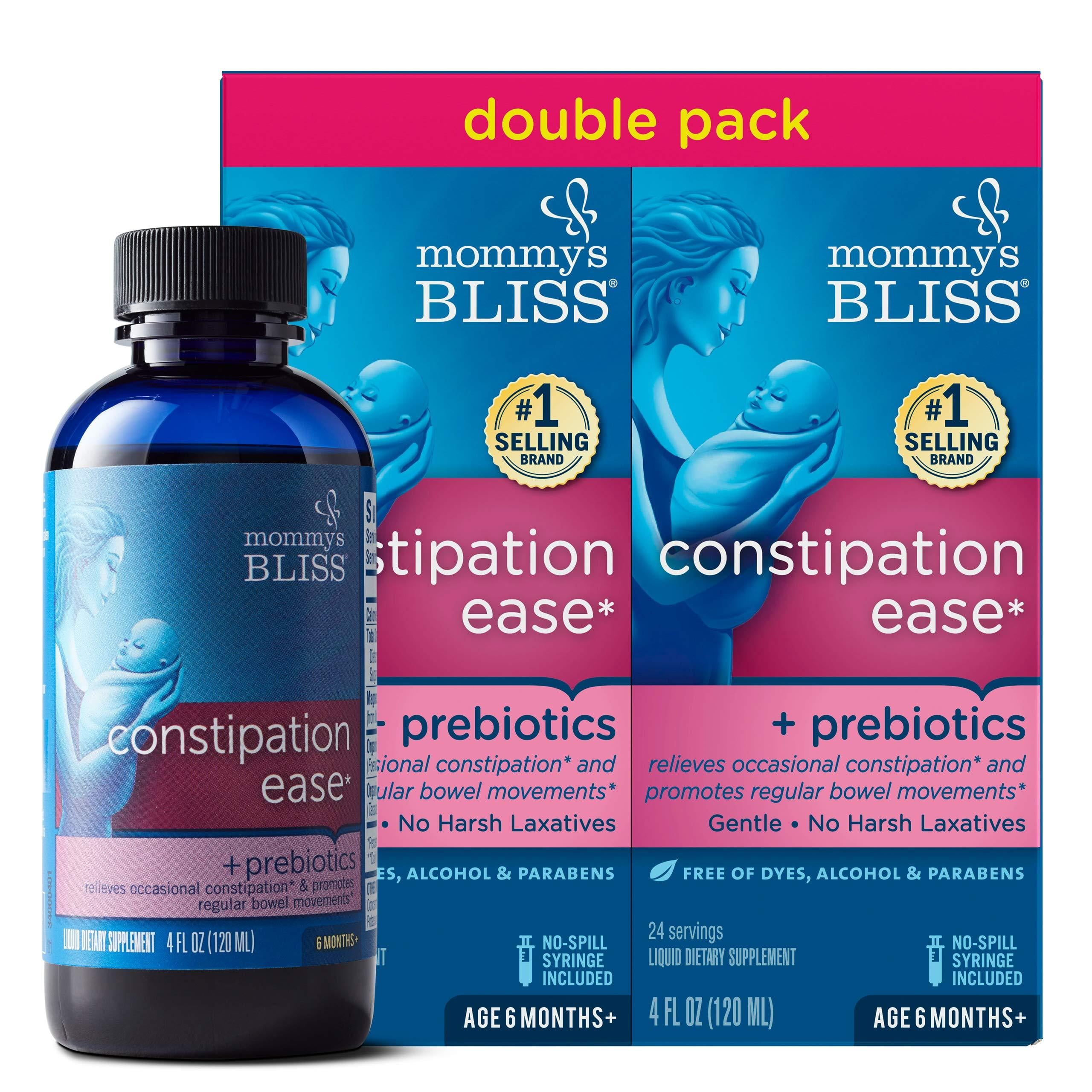 Mommy's Bliss Constipation Ease Double Pack 8 FL OZ (2 Bottles) 8