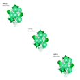 thumbnail image 2 of Yuarrent 14 unidades/juego de globos de fiesta, vacaciones, bodas, fiestas de cumpleaños, globos decorativos de papel de aluminio, verde Type1 NO1 Yuarrent CBP140045, 2 of 6