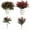 A, variant on Artificial Valentine’s Day Greenery Flower Pick – Faux Berry and Leaf Stem Ornament for DIY Romantic Decor, Bouquet Embellishment, and Floral Arrangements
