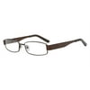 Contour Mens Prescription Glasses, FM9190 Brown