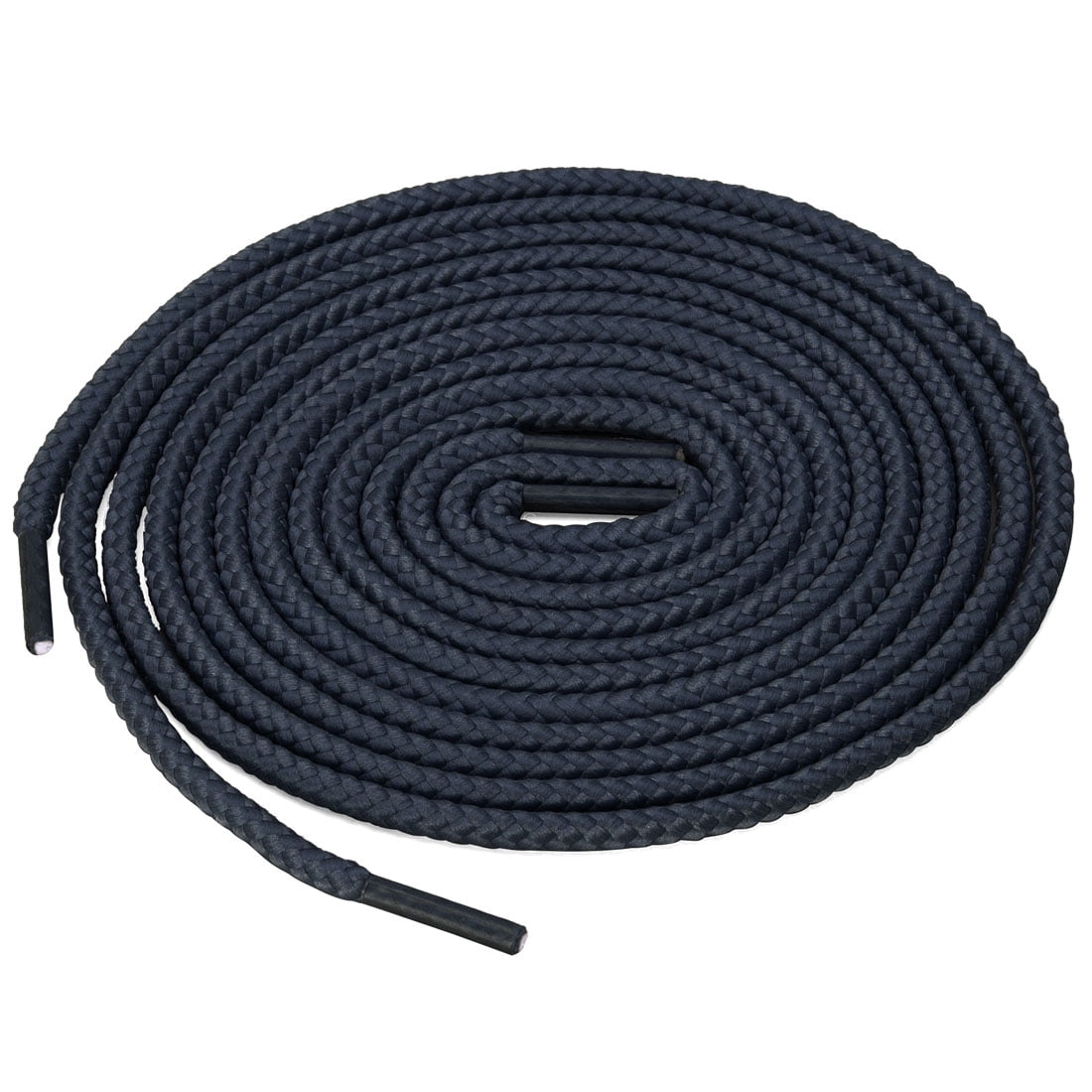 INSPIRE CHIC Unisex Thick Solid Color Round Shoelaces for Leather