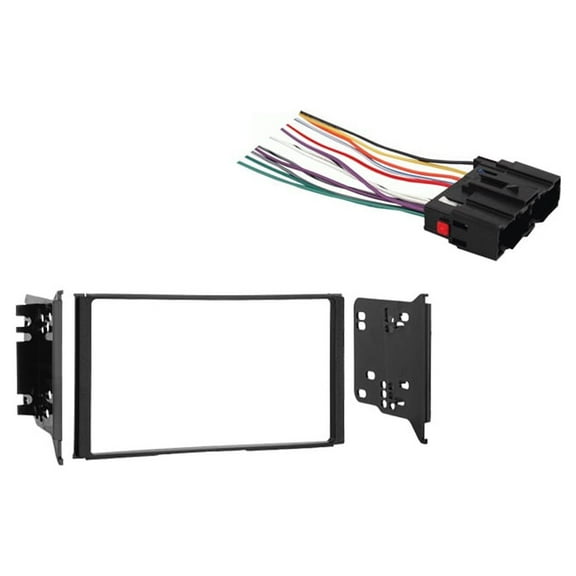 Fits Kia Sorento 2007-2009 Double DIN Stereo Harness Radio Install Dash Kit