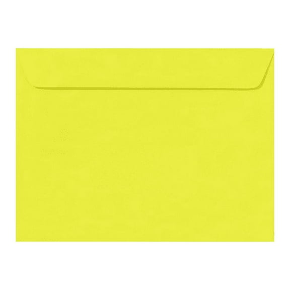 LUXPaper 9 x 12 Booklet Envelopes, Citrus, 250/Pack