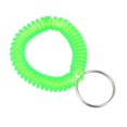 thumbnail image 1 of Unique Bargains Porte-Clés en Plastique Extensible avec Spirale, Vert Clair 6 Pack, 1 of 5