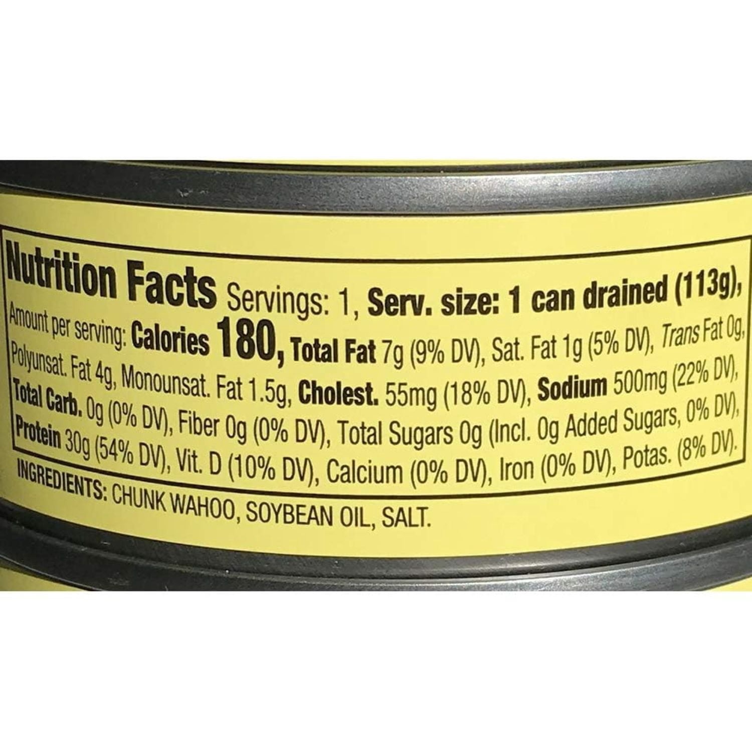 Van Camp's Chunk Style Wahoo (Pack of 6 x 5 Oz CAN) It's More Tuna-like But Lighter Tasting