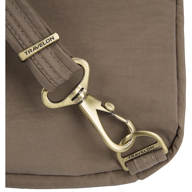 Travelon Anti-theft Signature Slim Backpack, Sable One Size  display picture 2