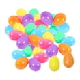 thumbnail image 3 of Huevos de Pascua rellenables, recuerdos de fiesta temáticos, juguetes coloridos surtidos, canasta de Pascua 50 piezas, 3 of 9