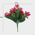 thumbnail image 5 of Shenmeida 1Pc Artificial Lily Fake Lily Artificial Flower Wedding Party Decor Bouquet Home Hotel Office Garden Craft Art Decor, 5 of 7