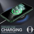 thumbnail image 7 of JETech Magnetic Case for iPhone 11 Pro Max 6.5-Inch Compatible with MagSafe Wireless Charging, Shockproof Phone Bumper Cover, Anti-Scratch Clear Back (Alpine Green), 7 of 7