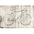 thumbnail image 2 of OnRei 14x11 Black Ornate Wood Framed with Double Matting Museum Art Print Titled - Grey Bike, 2 of 4