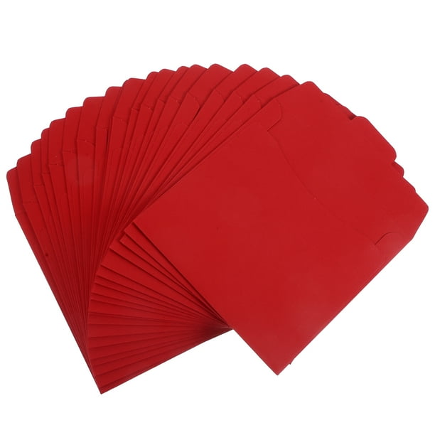 KAKOWELY 20 fundas de papel kraft para CD, bolsas de embalaje para DVD, bolsas de almacenamiento para CD y DVD.