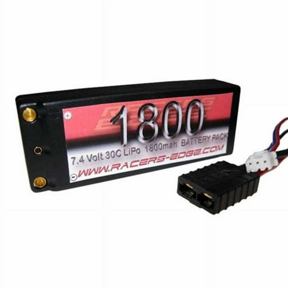 7.4v 30c 1800Ma Lipo Battery with Traxxas Connector Racers Edge