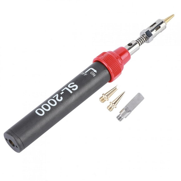 Gas Soldering Kit,Gas Soldering Kit 5‑in‑1 Gas Soldering Iron Butane Soldering Kit Convenient Use