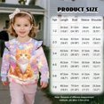thumbnail image 7 of DISNIMO Cat Star Printed Pullover Tops for Girls Cozy Sweatshirt Long Sleeve T-Shirts Crewneck Hoodies Fall Winter Clothes 4-5 Years, 7 of 7