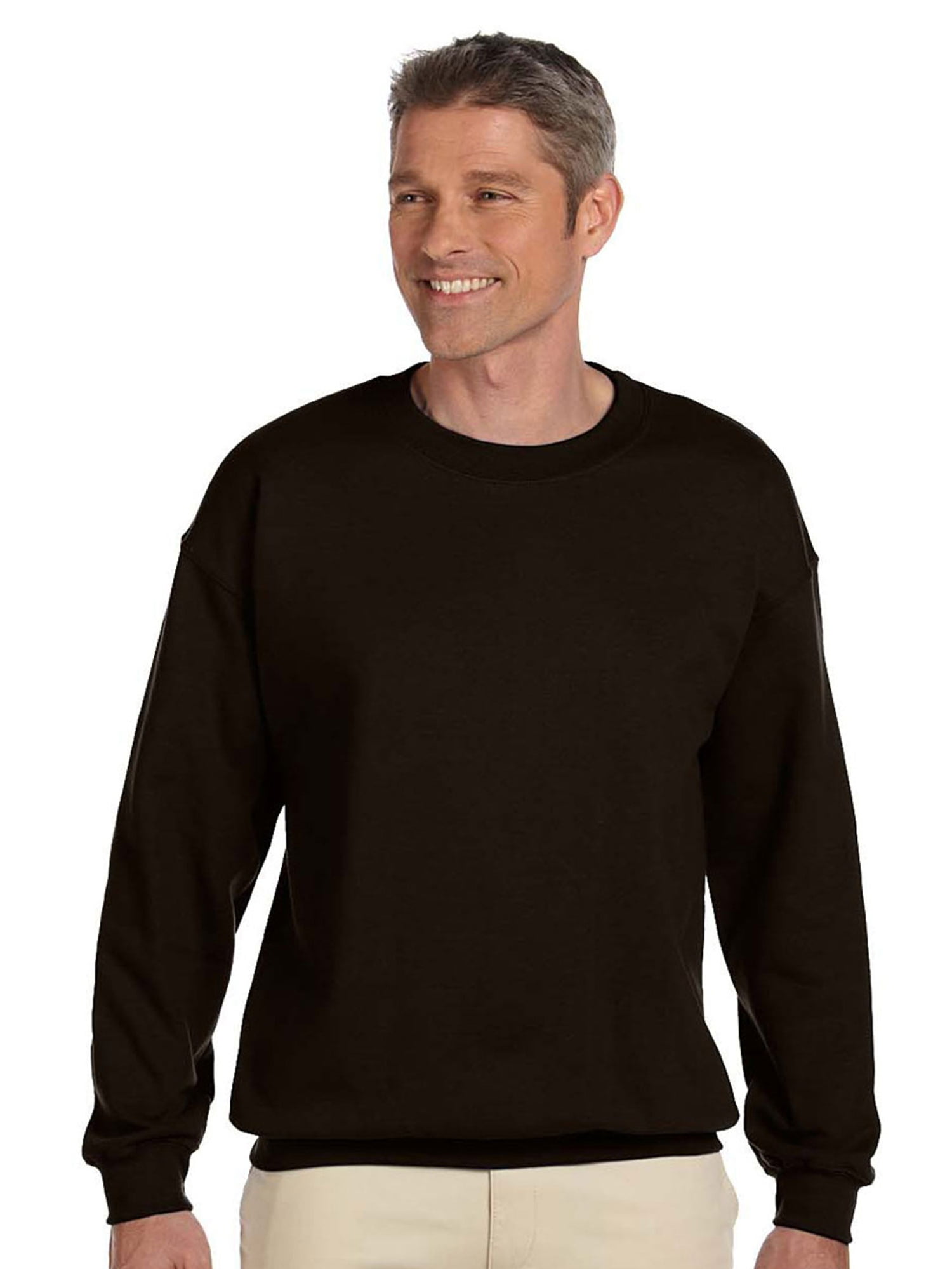 Hanes Mens Ultimate Cotton Fleece Crew 10 oz Sweater 