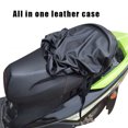 thumbnail image 4 of CAROOTU Elastic Leather Motorcycle Seat Cover Universal Seat Protective, 4 of 4