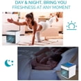 thumbnail image 4 of Portable Air Conditioner Fan, Air Cooler, Humidifier and Purifier 3-in-1 USB Desktop Air conditioner with Waterbox, 7 Color LED Night Light and 3 Fan Speed for Office Home Travel, 4 of 7