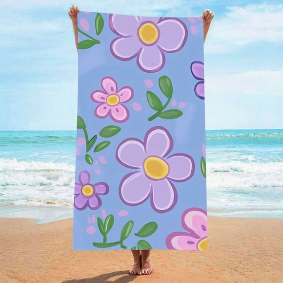 Camisones sin mangas con estampado de verano para mujer, batas de baño, toallas de playa, batas de poliéster