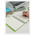 thumbnail image 4 of Trianu 5 Subject Spiral Notebook with Divider Tabs, 120 Pages A5 Wide Ruled 5.5" × 8.2" Hardcover Tabbed Notebook Journal, Blue, 4 of 9