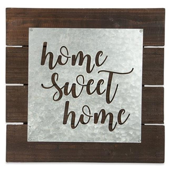 Galvanized Metal Sign Home Sweet Home 14 X 14 Walmart Com Walmart Com   D789f3fe 601b 4356 9d3f 1971bfdf408d 1.ae0657e2f957955270d5754ae53446bb 