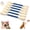 Blue, variant on Giant Cotton Swabs Cat Toys with Catnip,Colorful Giant Q-Tip Kicker Cat Toy,Relieve Anxiety Boredom Exercise Play Accessories for Cats (Purple)