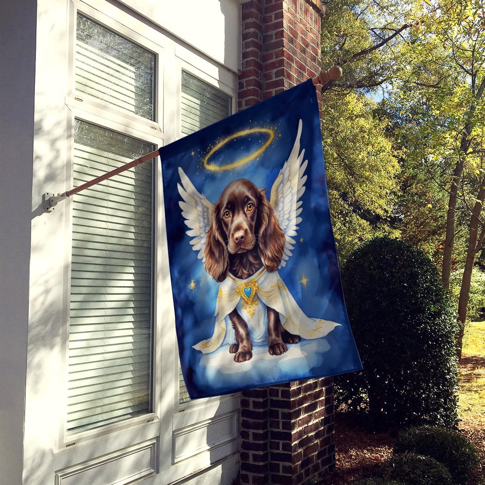 Boykin Spaniel My Angel House Flag 28 in x 40 in