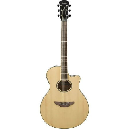 Yamaha Acoustic Bass Drum - Yamaha APX600 Thinline Cutaway Acoustic Electric Guitar (Natural)