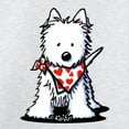 thumbnail image 3 of CafePress - Heart Scarf Westie Sweatshirt - Crew Neck Sweatshirt, 3 of 4
