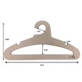 thumbnail image 4 of 20Pack Koobay 17" Adult Clothes Coat Eco Recyclable Paper Cardboard Shirt Hangers, 4 of 5