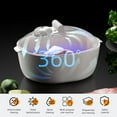 thumbnail image 4 of Defrosting Tray for Frozen Meat Fast Thawing Plate Board Meat Defroster with Draining Basket 360° Atomized Stereoscopic Defrosting Box USB Rechargeable Food Preservation and Thawing Mach, 4 of 11
