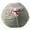 Grey, variant on Kids Stuffed Animal Plush Toy Storage Bean Bag Soft Pouch Stripe Fabric Chair