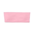 thumbnail image 5 of Bikini Tops for Women Ribbed Strapless Padded Bandeau Bikini Top Bathing Suit Top Swimwear, 5 of 5