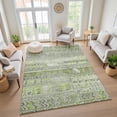 thumbnail image 7 of Addison Rugs Mayfield Premium Machine Washable Transitional Stripes Olive Rectangle Rug, 9' x 12', 7 of 7